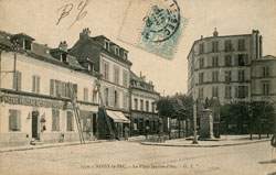 Noisy-le-Sec - La Place Jeanne d'Arc en 1906
