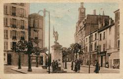 Noisy-le-Sec - La Place Jeanne d'Arc en 1947