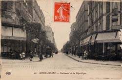 Noisy-le-Sec - Le Boulevard de la République