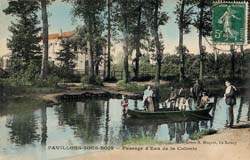 Pavillons-sous-Bois - Le passage d'eau de la colonie en 1908
