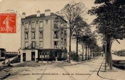 Rosny-sous-Bois - La route de Villemomble en 1910