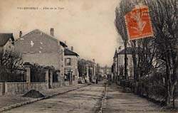 Villemomble ou Villemonble - L'All�e de la Tour en 1916