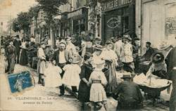 Villemomble - Avenue du Raincy - Le March� en 1921