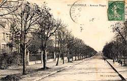 Villemomble ou Villemonble - L'avenue Magne en 1924