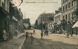 Villemomble - Avenue Outrebon - Le March� en 1905