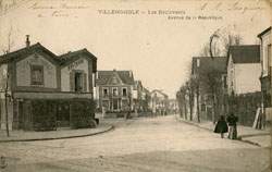 Villemomble ou Villemonble - Les Boulevards - Avenue de la R�publique en 1903