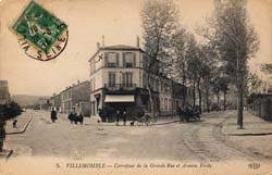 Villemomble ou Villemonble - Carrefour de la Grande Rue et Avenue Fr�dy - 1916
