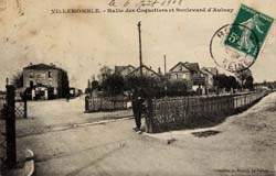 Villemomble ou Villemonble - Halte des Coquetiers et Boulevard d'Aulnay - 1908