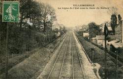Villemomble - La Ligne de l'Est vers la Gare du Raincy