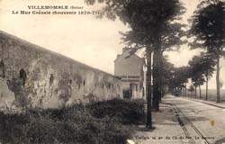 Villemomble ou Villemonble - Le Mur Cr�n�l� en 1918