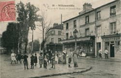 Villemomble - Place de la Mairie et Grande-Rue en 1905