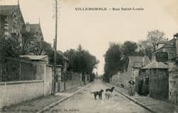 Villemomble - La Rue Saint-Louis en 1918