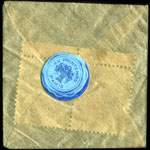 Timbre-monnaie Au Printemps 50 centimes (2 x 25 centimes bleu) sous pochette