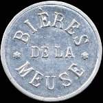 Timbre-monnaie Bières de la Meuse