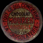 Timbre-monnaie Chocolat Mouren