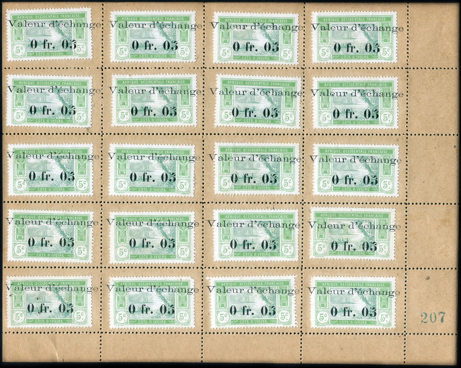 Timbres de la Côte d'Ivoire en séries complètes - Azur Philatélie
