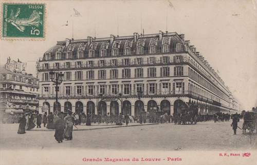 Carte postale des Grands Magasins du Louvre - Paris