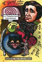 Exemple 1068 de carte postale sign�e Jacques Lardie dit Jihel ou JL utilisant le timbre-monnaie Cordonnerie du Chat Noir comme illustration