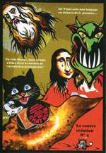 Exemple 1231 de carte postale sign�e Jacques Lardie dit Jihel ou JL utilisant le timbre-monnaie Cordonnerie du Chat Noir comme illustration