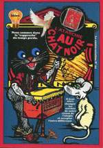 Exemple 1287 de carte postale sign�e Jacques Lardie dit Jihel ou JL utilisant le timbre-monnaie Cordonnerie du Chat Noir comme illustration
