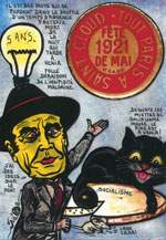 Exemple 179 de carte postale sign�e Jacques Lardie dit Jihel utilisant le timbre-monnaie comme illustration