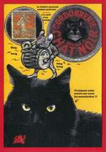 Exemple 181 de carte postale sign�e Jacques Lardie dit Jihel ou JL utilisant le timbre-monnaie Cordonnerie du Chat Noir comme illustration