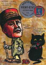 Exemple 193 de carte postale sign�e Jacques Lardie dit Jihel utilisant le timbre-monnaie comme illustration