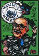 Exemple 198 de carte postale sign�e Jacques Lardie dit Jihel utilisant le timbre-monnaie comme illustration