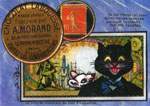 Exemple 246 de carte postale signée Jacques Lardie dit Jihel utilisant le timbre-monnaie comme illustration