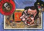 Exemple 247 de carte postale signée Jacques Lardie dit Jihel utilisant le timbre-monnaie comme illustration