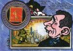 Exemple 248 de carte postale signée Jacques Lardie dit Jihel utilisant le timbre-monnaie comme illustration