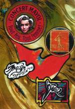 Exemple 277 de carte postale signée Jacques Lardie dit Jihel utilisant le timbre-monnaie comme illustration