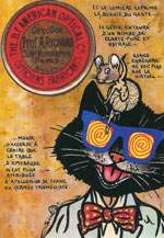 Exemple 39 de carte postale sign�e Jacques Lardie dit Jihel utilisant le timbre-monnaie comme illustration