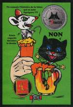 Exemple 398 de carte postale signée Jacques Lardie dit Jihel utilisant le timbre-monnaie comme illustration