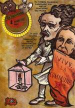 Exemple 54 de carte postale sign�e Jacques Lardie dit Jihel utilisant le timbre-monnaie comme illustration