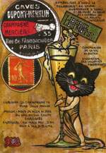 Exemple 72 de carte postale sign�e Jacques Lardie dit Jihel utilisant le timbre-monnaie comme illustration