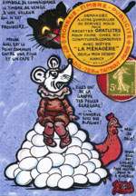 Exemple 75 de carte postale sign�e Jacques Lardie dit Jihel utilisant le timbre-monnaie comme illustration