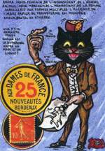 Exemple 79 de carte postale sign�e Jacques Lardie dit Jihel utilisant le timbre-monnaie comme illustration
