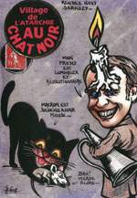 Exemple 968 de carte postale sign�e Jacques Lardie dit Jihel ou JL utilisant le timbre-monnaie Cordonnerie du Chat Noir comme illustration