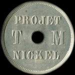 Projet TM de 4 centimes - revers