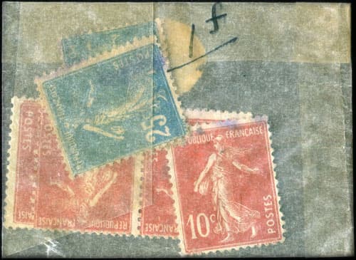 Timbre-monnaie Pharmacie Rog� Cavaill�s i franc sous pochette - dos