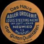 Timbre-monnaie Adler Drogerie Neuwied - Allemagne - briefmarkenkapselgeld