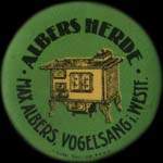 Timbre-monnaie Albers Herde - Allemagne - briefmarkenkapselgeld