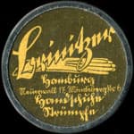 Timbre-monnaie Brinitzer Handschuhe - Hamburg - Allemagne - briefmarkenkapselgeld