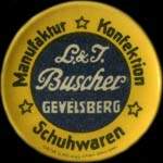 Timbre-monnaie L.&J.Buscher - Allemagne - briefmarkenkapselgeld