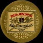 Timbre-monnaie Otto Caracciola & Co � Remagen a/Rhein - 10 pfennig olive sur fond jaune - avers