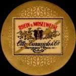 Timbre-monnaie Otto Caracciola & Co � Remagen a/Rhein - 10 pfennig olive sur fond vert - avers