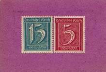 Timbre-monnaie G.M�ller � Besigheim - Allemagne - Briefmarkengeld