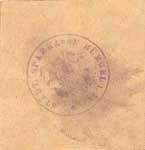 Timbre-monnaie Bürgel 10 pfennig - Allemagne - Briefmarkengeld