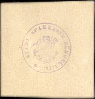 Timbre-monnaie Bürgel 15 pfennig - Allemagne - Briefmarkengeld
